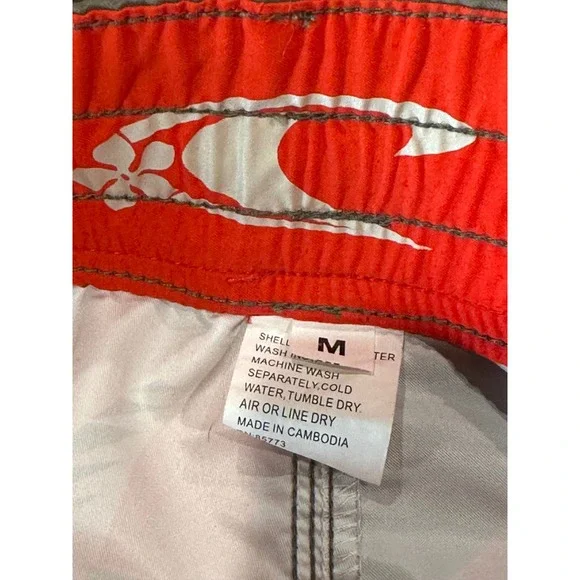O'Neill Vintage Board Shorts Womens 2" Inseam Surf Swim Tropical Elastic Waist - Picture 5 of 7